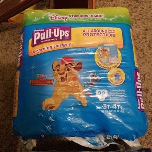 Boys pull up diapers